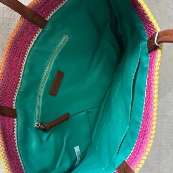 Colorful Crochet Tote Bag - Picture 4 of 8